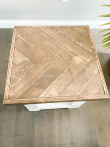 The Herringbone Coffee Table