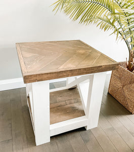 The Herringbone Coffee Table